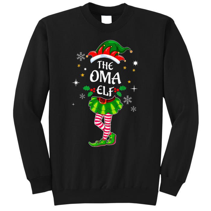 Im Oma Elf Cute Family Christmas Matching Tall Sweatshirt