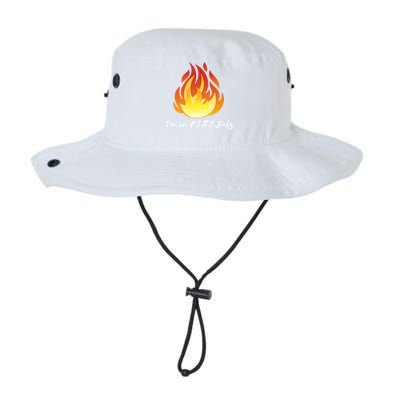 Im On Fire Financial Freedom Gift Legacy Cool Fit Booney Bucket Hat