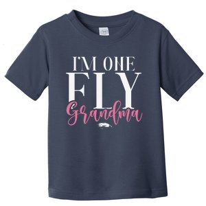 Im One Fly Grandma Fly Fishing Grandma Toddler T-Shirt