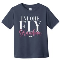 Im One Fly Grandma Fly Fishing Grandma Toddler T-Shirt