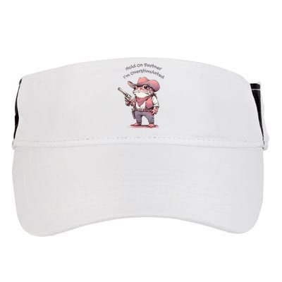 Im Overstimulated Funny Mental Health Adult Drive Performance Visor