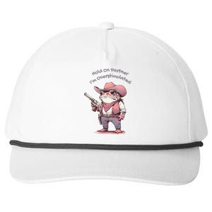 Im Overstimulated Funny Mental Health Snapback Five-Panel Rope Hat