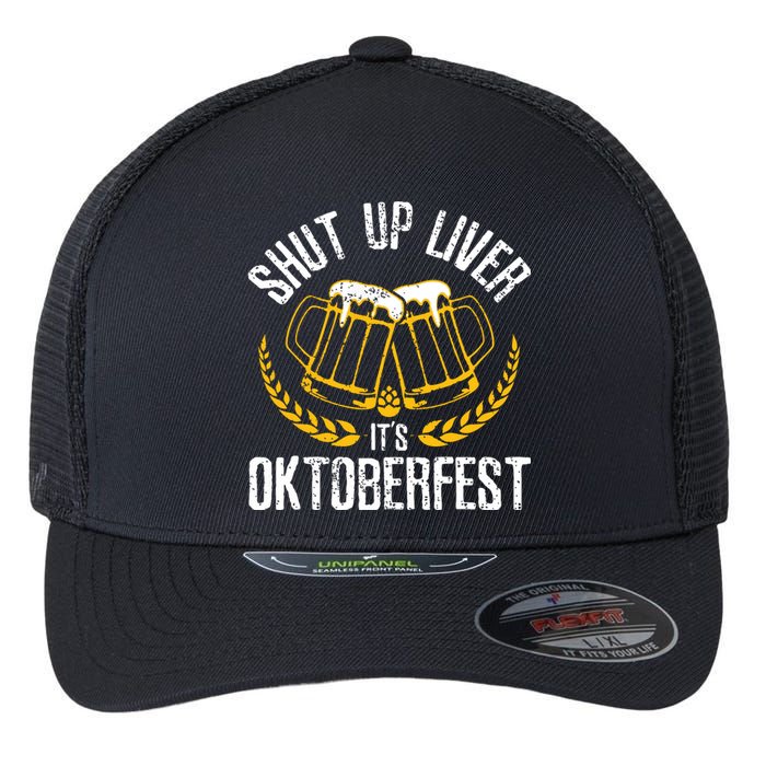 Its Oktoberfest Funny German Beer Drinking Flexfit Unipanel Trucker Cap