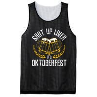 Its Oktoberfest Funny German Beer Drinking Mesh Reversible Basketball Jersey Tank