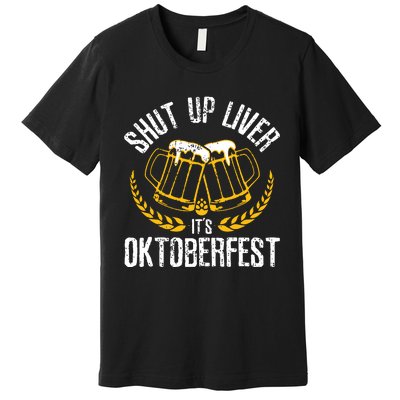 Its Oktoberfest Funny German Beer Drinking Premium T-Shirt