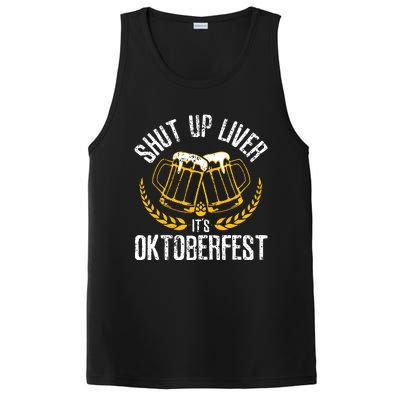 Its Oktoberfest Funny German Beer Drinking PosiCharge Competitor Tank