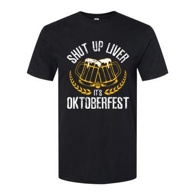 Its Oktoberfest Funny German Beer Drinking Softstyle CVC T-Shirt