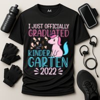 I Officially Graduated Kindergarten Cooling Performance Crew T-Shirt