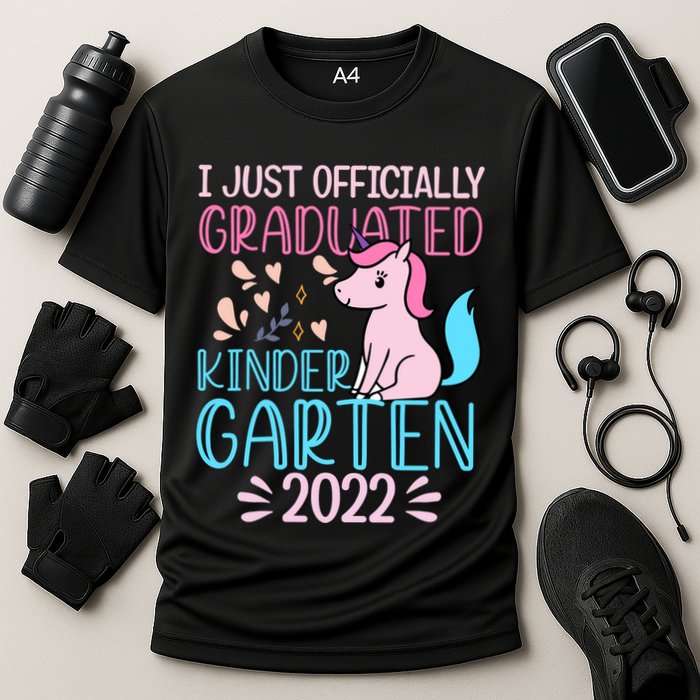 I Officially Graduated Kindergarten Cooling Performance Crew T-Shirt