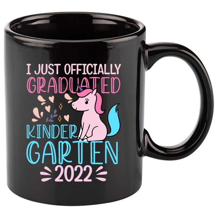 I Officially Graduated Kindergarten 11oz C Handle Ceramic Mug