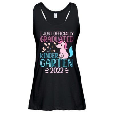 I Officially Graduated Kindergarten Ladies Essential Flowy Tank
