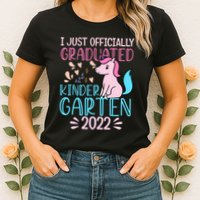 I Officially Graduated Kindergarten Womens T-Shirt