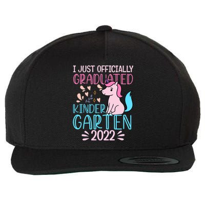 I Officially Graduated Kindergarten Wool Snapback Cap