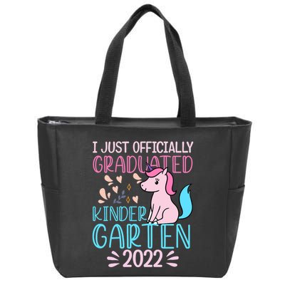 I Officially Graduated Kindergarten Zip Tote Bag