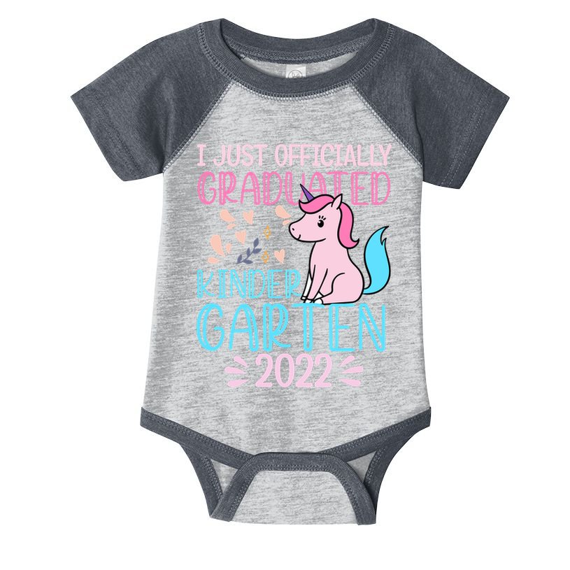 I Officially Graduated Kindergarten Infant Baby Jersey Bodysuit