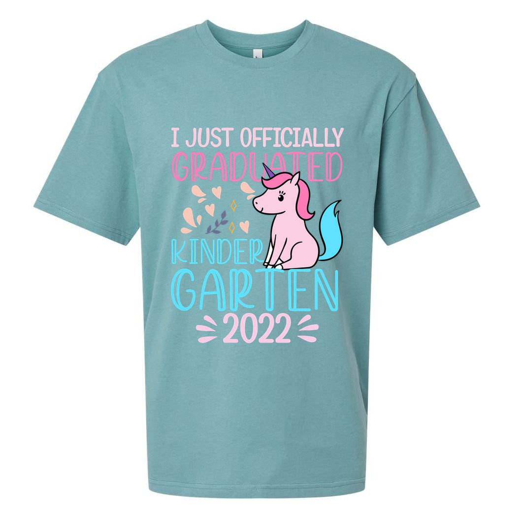 I Officially Graduated Kindergarten Sueded Cloud Jersey T-Shirt