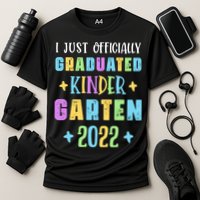 I Officially Graduated Kindergarten Cooling Performance Crew T-Shirt