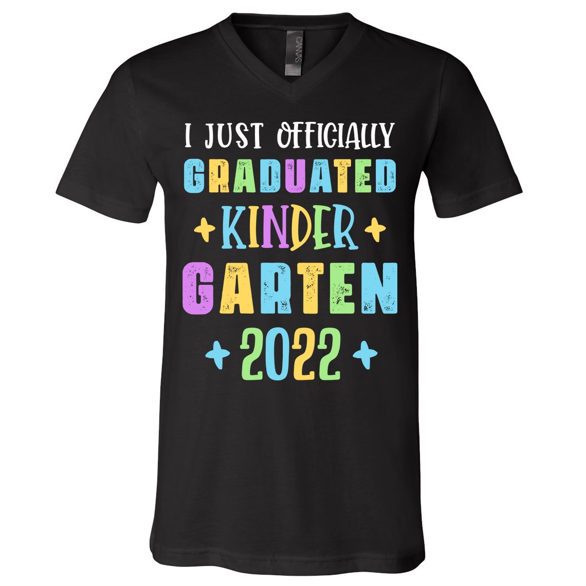 I Officially Graduated Kindergarten V-Neck T-Shirt