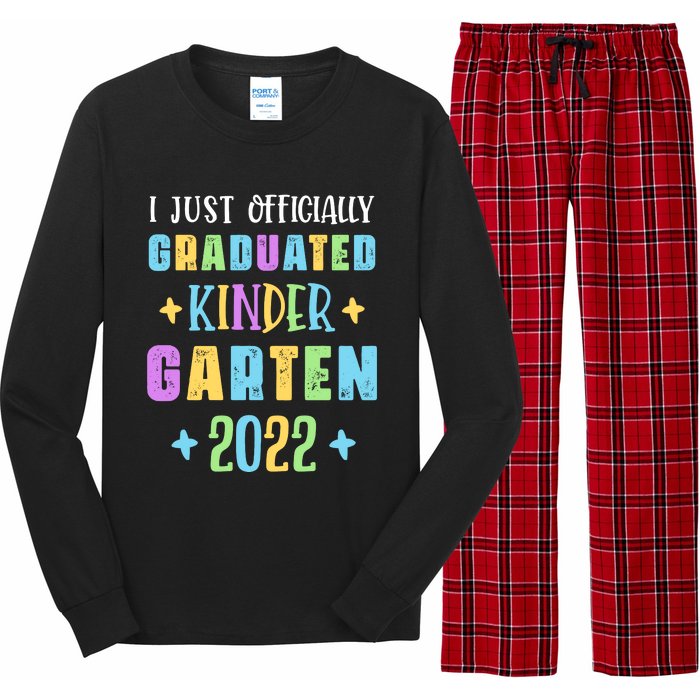 I Officially Graduated Kindergarten Long Sleeve Pajama Set