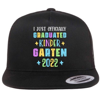 I Officially Graduated Kindergarten Flatbill Hat