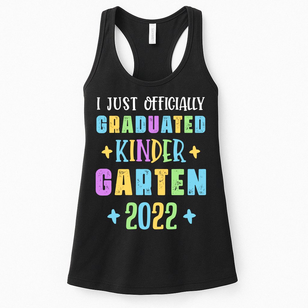 I Officially Graduated Kindergarten Womens Tank Top