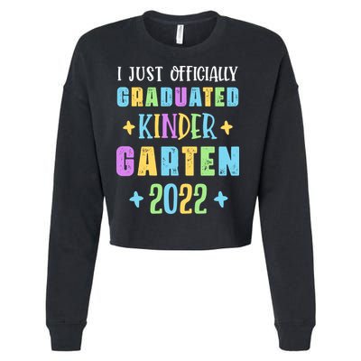 I Officially Graduated Kindergarten Cropped Pullover Crew