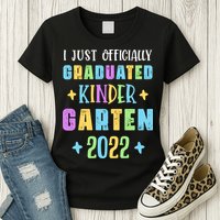 I Officially Graduated Kindergarten Womens T-Shirt
