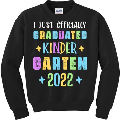 I Officially Graduated Kindergarten Kids Sweatshirt