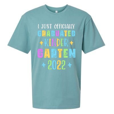 I Officially Graduated Kindergarten Sueded Cloud Jersey T-Shirt