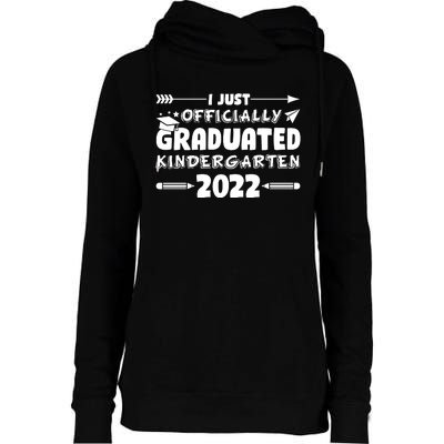 I Officially Graduated Kindergarten Womens Funnel Neck Pullover Hood