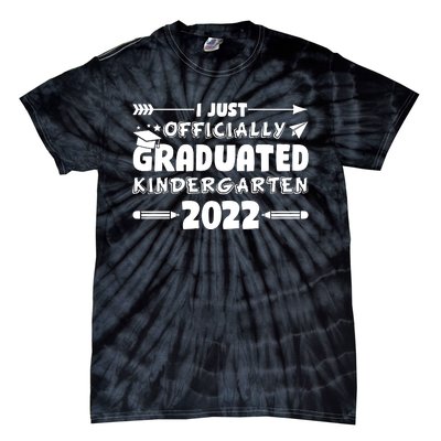 I Officially Graduated Kindergarten Tie-Dye T-Shirt