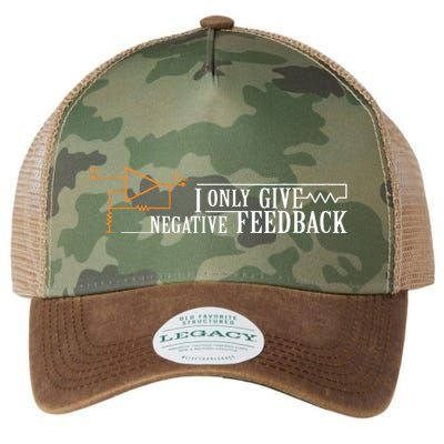 I Only Give Negative Feedback Legacy Tie Dye Trucker Hat