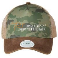 I Only Give Negative Feedback Legacy Tie Dye Trucker Hat