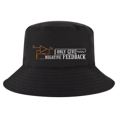 I Only Give Negative Feedback Cool Comfort Performance Bucket Hat