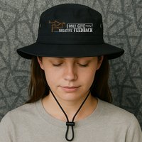I Only Give Negative Feedback Bucket Hat
