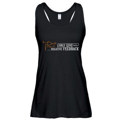 I Only Give Negative Feedback Ladies Essential Flowy Tank