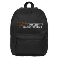 I Only Give Negative Feedback 16 in Basic Backpack