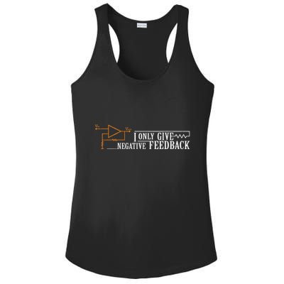 I Only Give Negative Feedback Ladies PosiCharge Competitor Racerback Tank