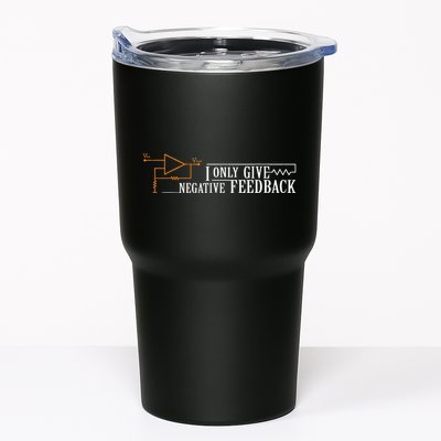 I Only Give Negative Feedback Tumbler