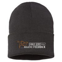 I Only Give Negative Feedback Sustainable Knit Beanie