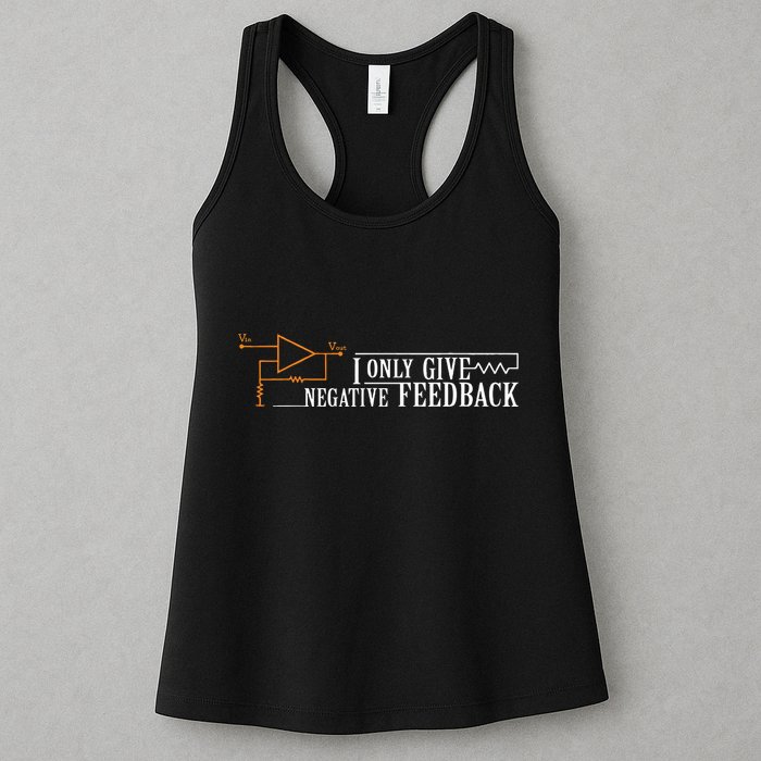 I Only Give Negative Feedback Womens Tank Top