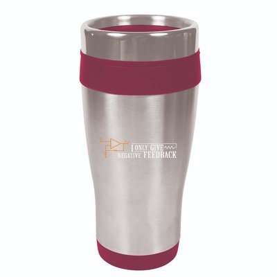 I Only Give Negative Feedback 16oz Travel Tumbler