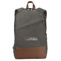 I Only Give Negative Feedback Cotton Canvas Backpack