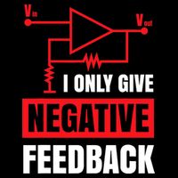 I Only Give Negative Feedback Electrical Funny Engineer Flat Bill Trucker Hat