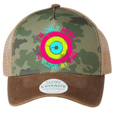 Im Only Here To Close My Ring Legacy Tie Dye Trucker Hat