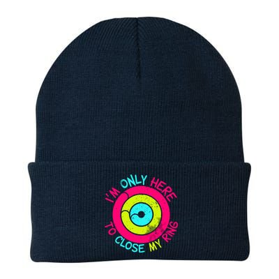 Im Only Here To Close My Ring Knit Cap Winter Beanie