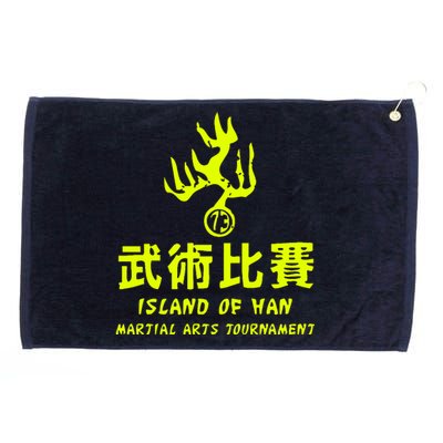 Island Of Han Martial Grommeted Golf Towel