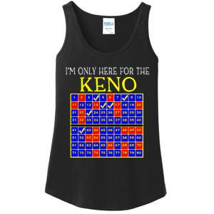 IM Only Here For The Keno Funny Keno Lovers Ladies Essential Tank