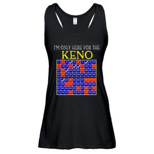 IM Only Here For The Keno Funny Keno Lovers Ladies Essential Flowy Tank