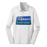 Its One Hell Of A Drug Florida Silk Touch Performance Long Sleeve Polo